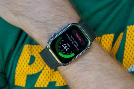 The measurement is running