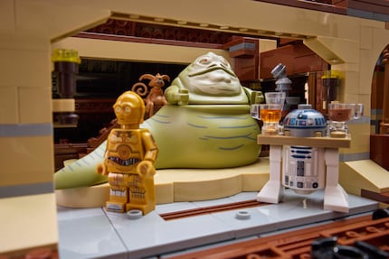 Natürlich dürfen auch die Fanlieblinge C-3PO und R2-D2 nicht fehlen.