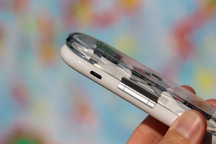 The housing is only charged via USB-C.