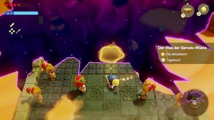 Squarci che conducono al Nulla appaiono ovunque a Hyrule, anche nel deserto dei Gerudo.