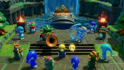 Mi sono innamorato dei villaggi e degli abitanti di Hyrule.