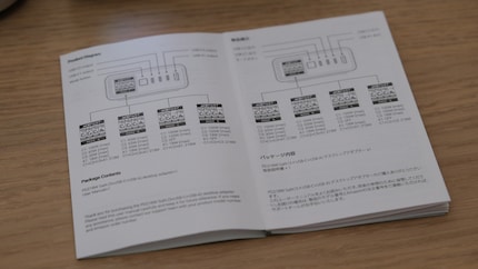 Das Schema für die Wattzahl pro Anschluss, in Abhängigkeit vom gewählten Modus, gibt es in der Anleitung. Oder auch auf dem Display – dort allerdings sehr klein.