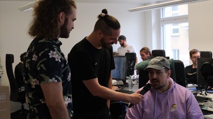 Nell'intervista prima della finale, Neox3005 non è impressionato.