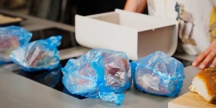 Not a smart idea: keeping bread in a plastic bag
