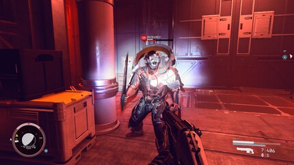 Dunkle Korridore, blutverschmierte Wände, schnelle Gegner. «Shattered Space» beinhaltet auch eine Prise Space-Horror.