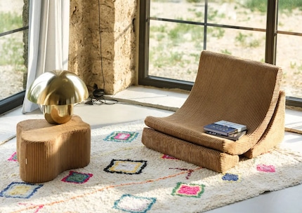 La Moon Chair di Wigiwama è una sedia per bambini modulare di grande effetto.