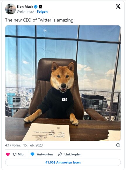 La battuta di Musk ha fatto schizzare alle stelle alcune criptovalute.