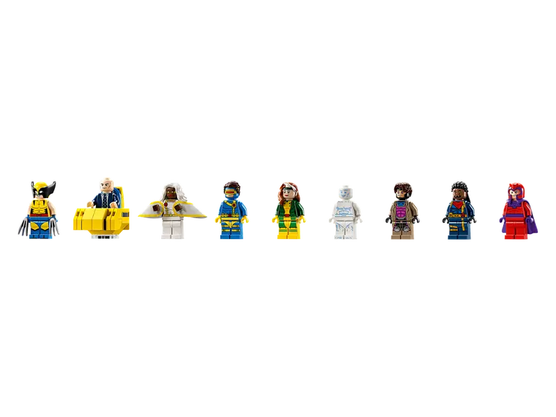 Ten mini-figures are included in the set 