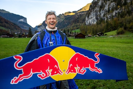 Drie jaar ontwikkelingswerk maakte deze spectaculaire vlucht mogelijk voor Peter Salzmann.