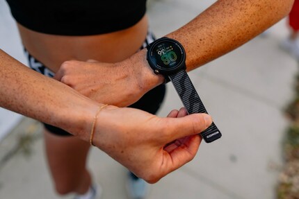 Die «Pace Pro» von Coros gibt es mit Silikon- oder Nylonband.