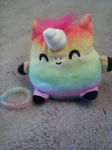 Mein Einhorn mit der Barbie-Kamera.