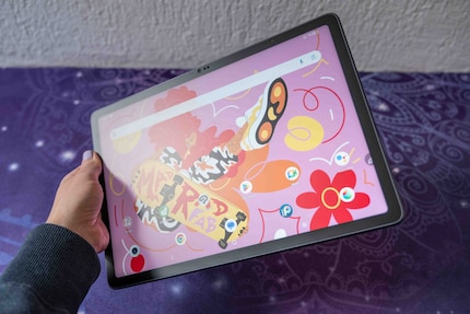 Die Farbraumabdeckung reicht gut für die digitale Kunst.