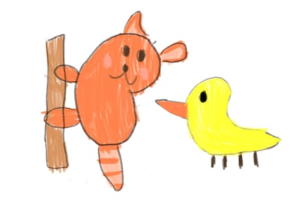 Auch meine Nichte kommt mit dem Magic Drawing Pad klar .