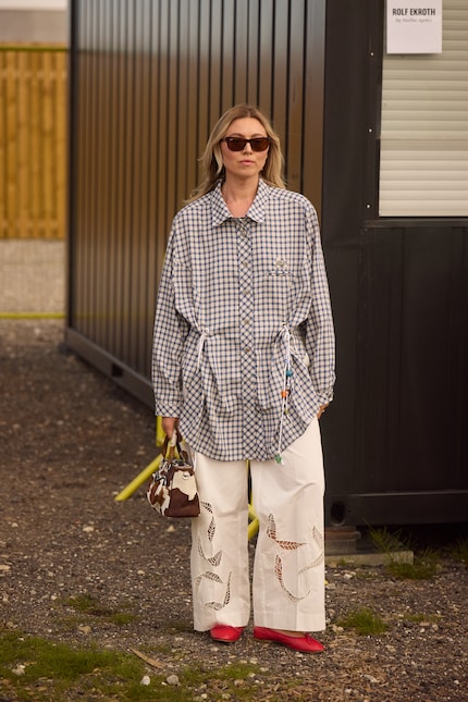 Avec des poches, vous pouvez facilement intégrer un deuxième motif dans le look.