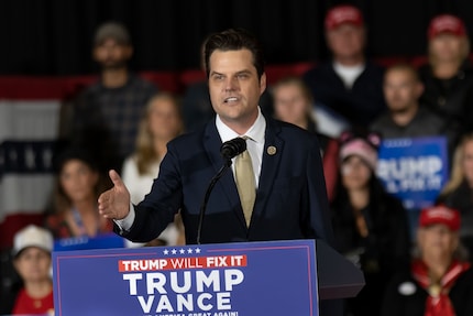 L'attitude de Matt Gaetz en tant que potentiel futur ministre de la Justice n'est pas encore claire.