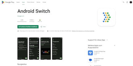 Transfer-Tools wie «Android Switch» können wahrlich Segen und Fluch sein.