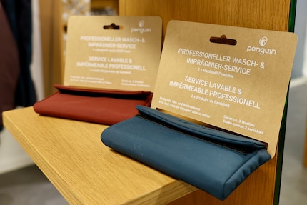 The delivery bags for Penguin’s cleaning and waterproofing service come in these cases.
