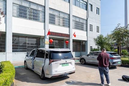 Im Buick GL8 fährt es sich angenehm.