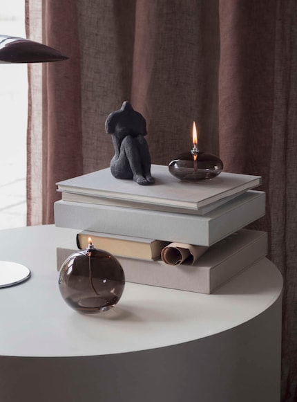 The focus of the Aura oil lamp lies on clear lines and a harmonious design.