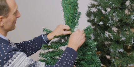 Jeder Zweig und jeder Ast muss in Form gebogen werden.