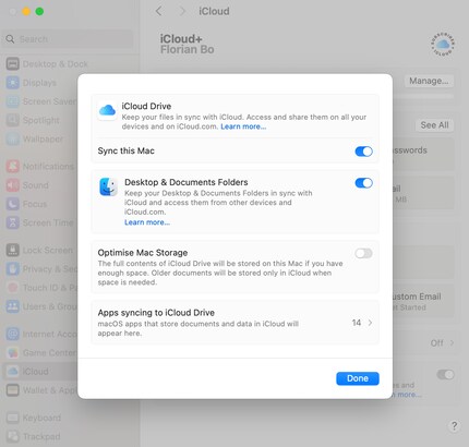 È qui che avvii un arresto totale della sincronizzazione.
