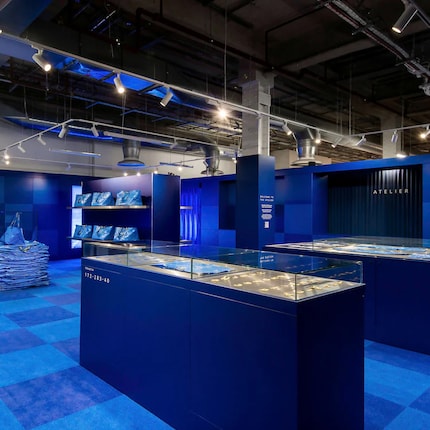 Im «Atelier» kannst du deine Tasche personalisieren lassen.