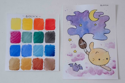 I colori possono essere utilizzati sia in modo brillante che discreto.