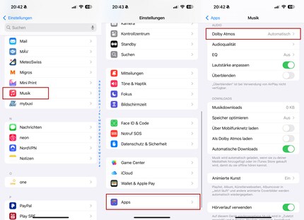 For the 3D effect, you need specific headphones, such as the Airpods Pro 2.