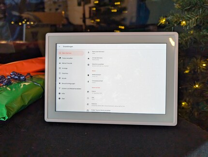 Die Helligkeit kann ich nur in der Tiefe des Menüs ändern.