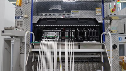 Auf den Streifen sind die Chips für unsere Ladegeräte angebracht.