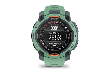 La boussole sur la smartwatch.