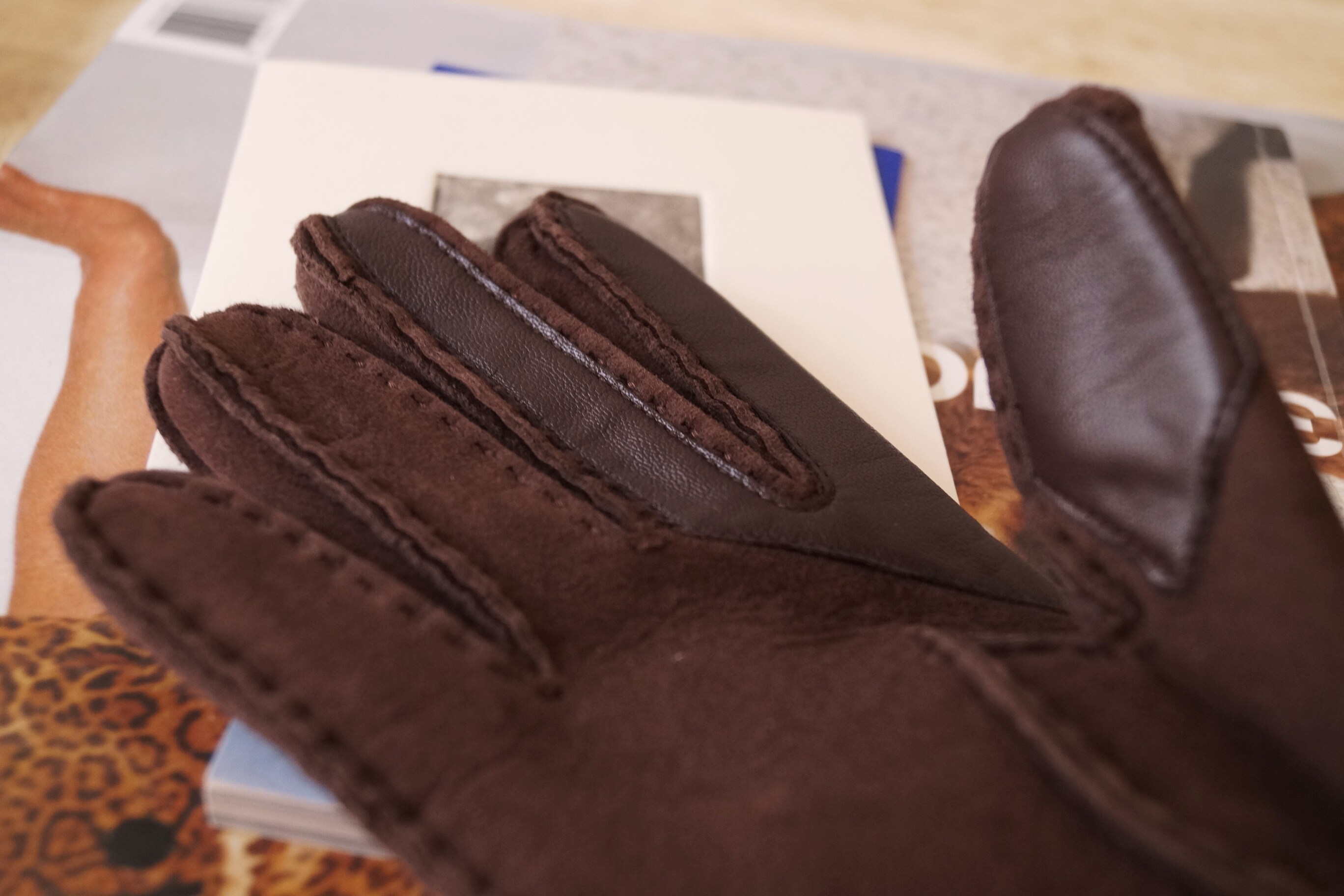 UGG lambskin gloves | review | phone-friendly gloves - Galaxus