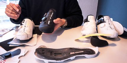 Les chaussures de vélo de Suplest allient haute technologie et design épuré.