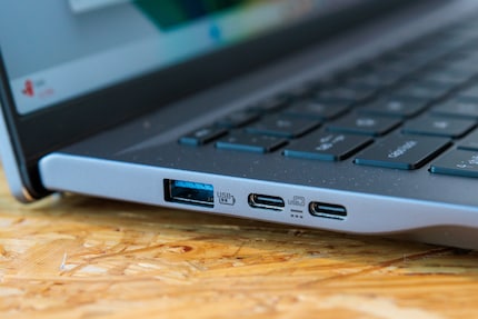 All ports on the left side.