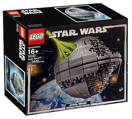 L'emballage du LEGO Star Wars Death Star II (10143) : Une pièce de collection de l'édition Trilogie originale.