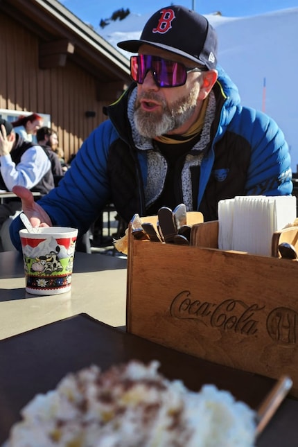 ... proprio come dopo lo sci.