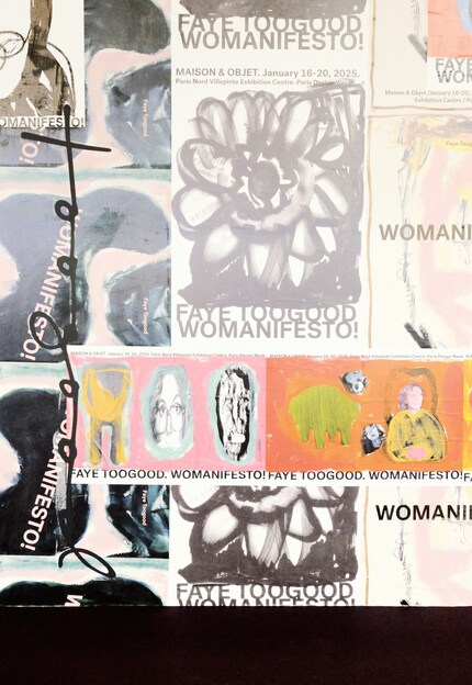 Die «WOMANIFESTO!»-Installation präsentiert Faye Toogoods Werk und ihre Designphilosophie in vier thematischen Bereichen.