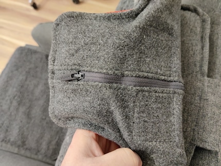 La batteria della coperta elettrica è nascosta ....