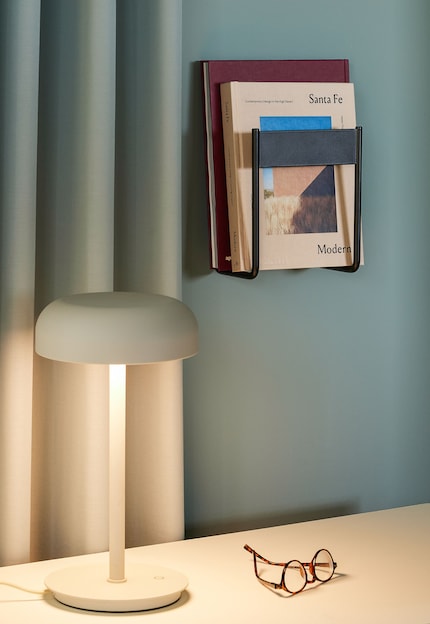 The design is simple but chic and brings a modern touch to the home.