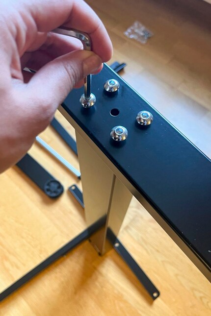 When I put it together, I noticed that the quality’s not great.