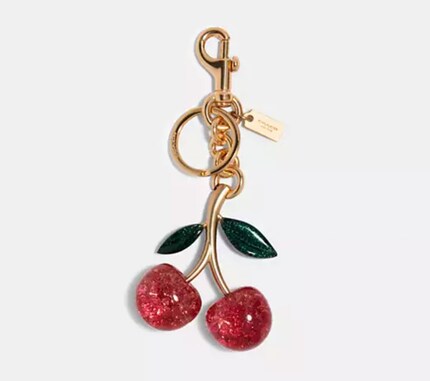 4th place among the Hottest Products: Cherry Bag Charm.