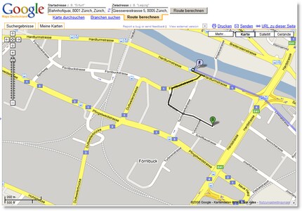 Google Maps en 2008.