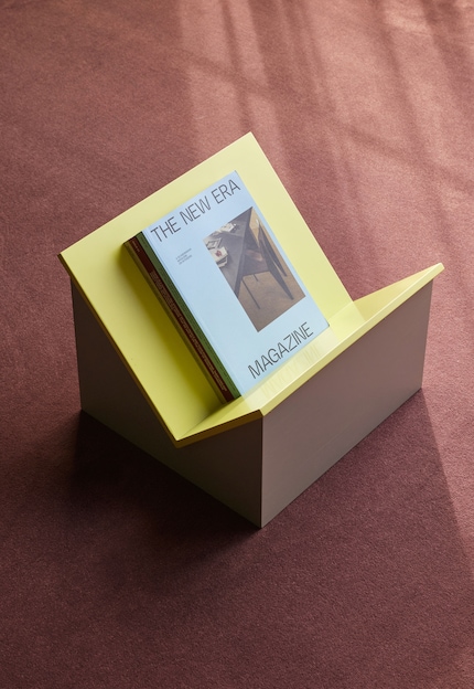 This statement piece is not only a colourful accent, but also offers a sculptural presentation surface.