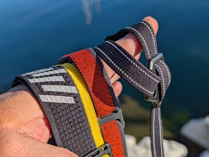 Die drei Band-Konzepte: Nitecore, Black Diamond, Petzl (von links).