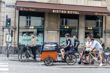 Babboe bikes are not only part of the cityscape in Copenhagen.