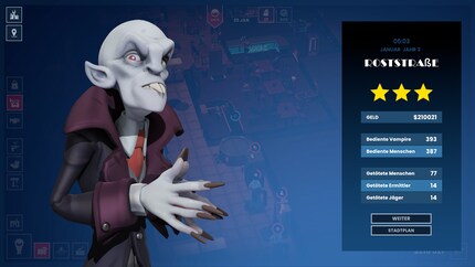 I have completed the third district with three stars.