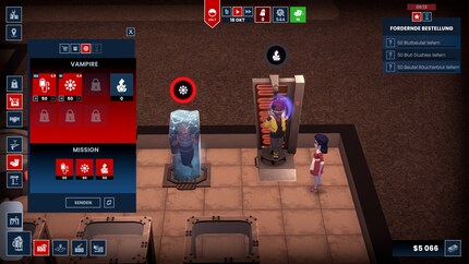 Yummy, human on a kebab skewer.