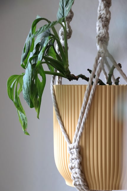 The Vibes range is ideal for hanging because it’s made from recycled plastic.
