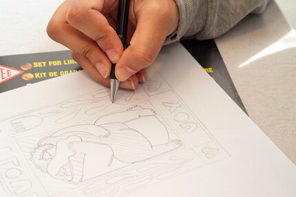 I’ll try a simple motif ... I tell myself at this point.