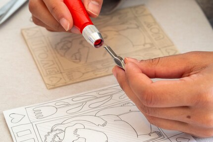 Different blades for different purposes. I test them all on an open area before I find the right one.